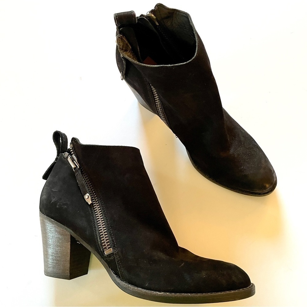 Dolce Vita Black Heeled Booties